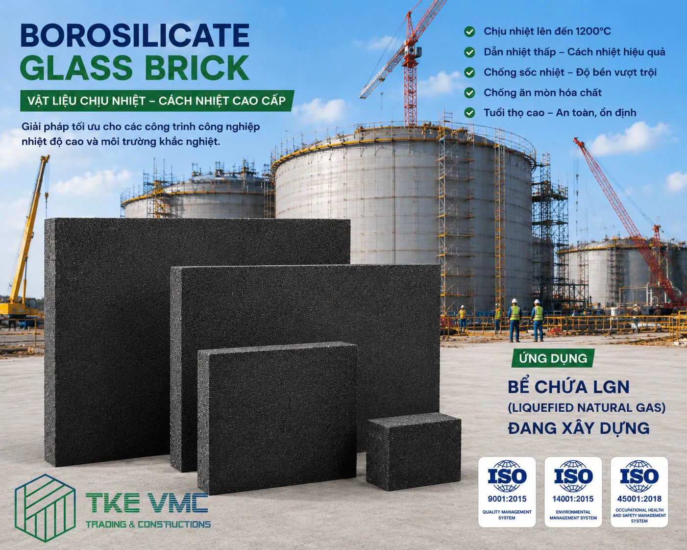 FOAM GLASS BLOCK & PIPE INSULATION