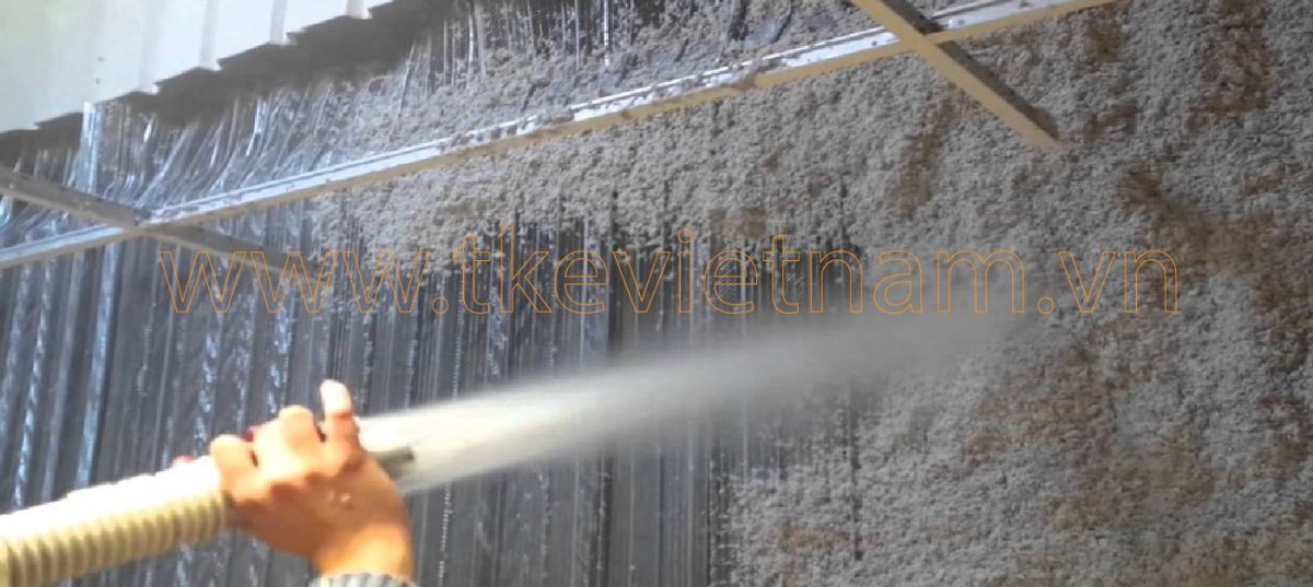 Công trình vữa chống cháy